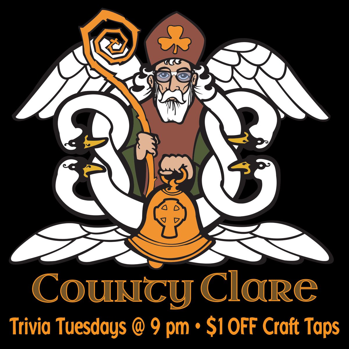 Every Tuesday is Trivia Night! We have $1 OFF Craft Taps 3 pm - close #irishpubs #bestirishpub #countyclareirishpub #countyclareinn #Wisconsin #pubtrivia #Milwaukee