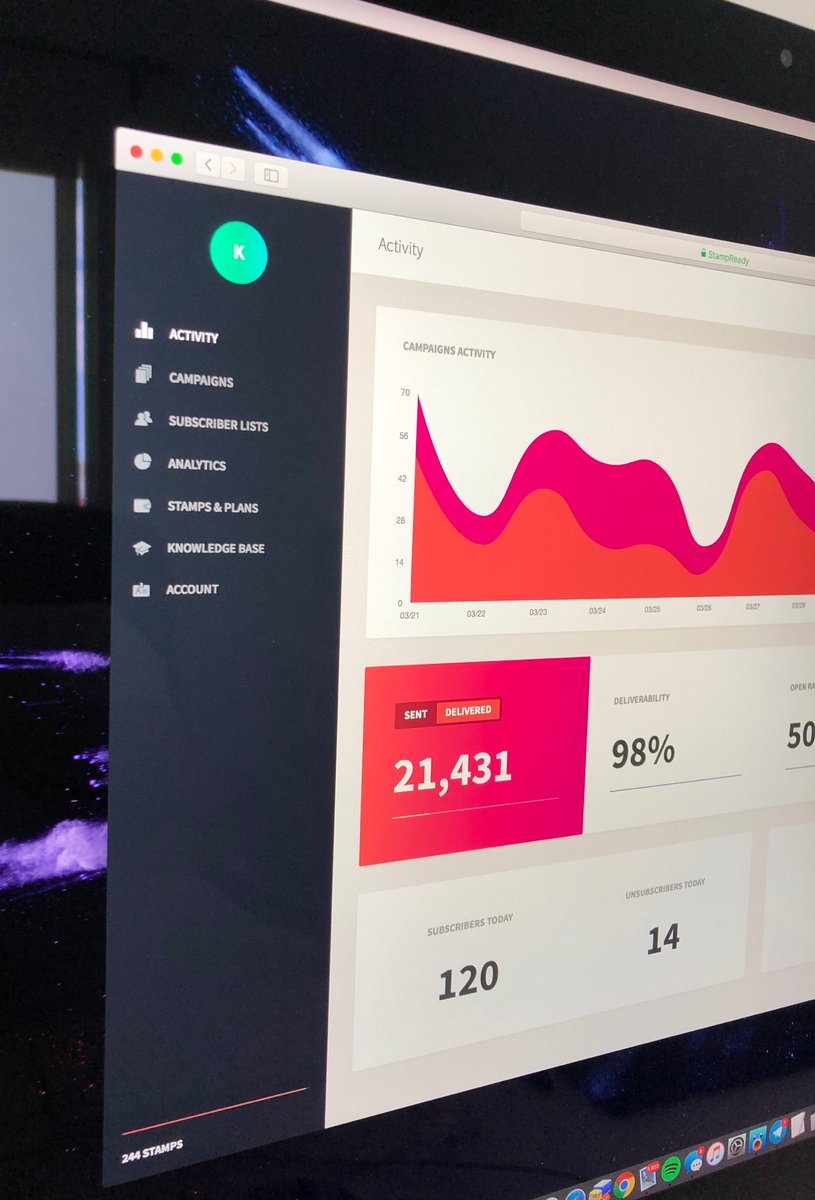 StampReady tweet media