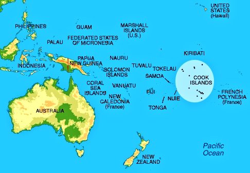 Гавайи какая страна. Острова Кука на карте. Остров Кука на карте Австралии. Остров Кука где находится на карте.