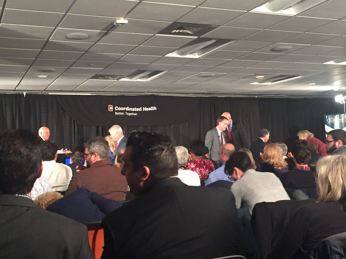 NRadzievich's tweet image. Candidates forum is over. #PA7