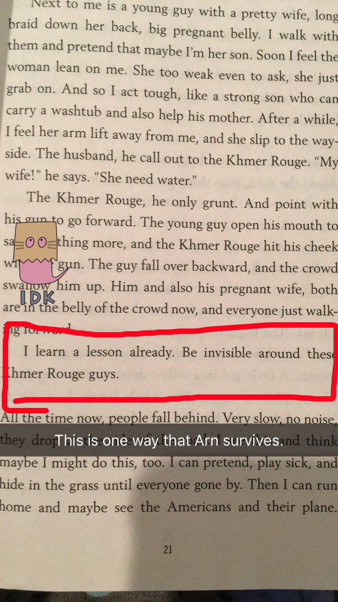 Great book - Never Fall Down #dsu360 <a href="/McCormickWrites/">Patricia McCormick</a>