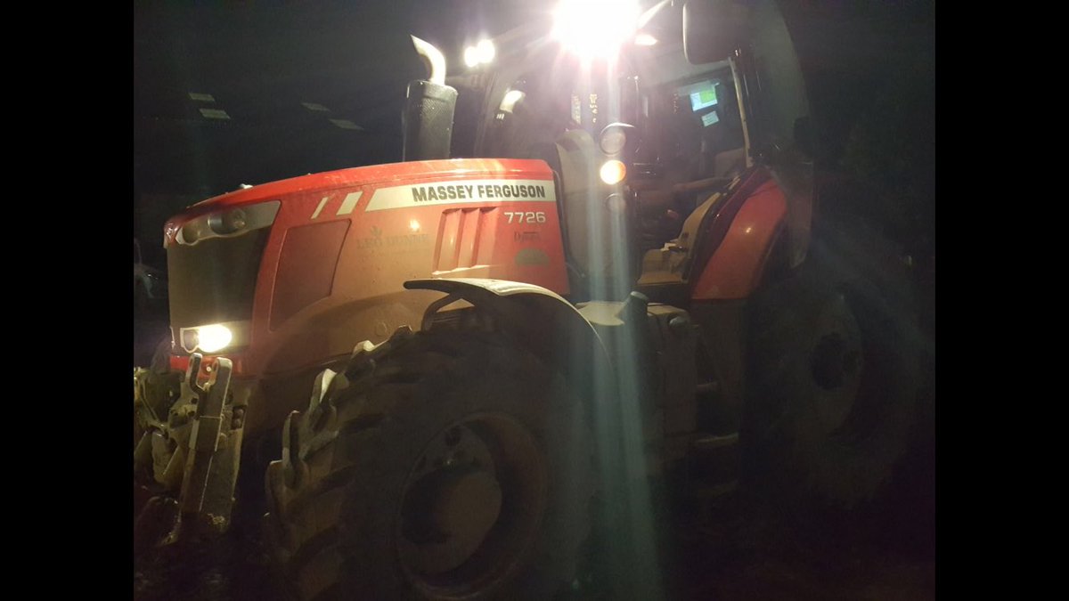 mick_mc_carthy's tweet photo. What's better than 1 @Trimble_Ag #TMX2050 ? ..... 2 #TMX2050 !! Both on VRS RTK 1'' accuracy and running #VehicleSync fitted to MF8480 and MF7726. More to follow on this soon.... Best of luck to our customer #precisionwithpurpose #farming #precisionag https://t.co/gkH4IItXsm