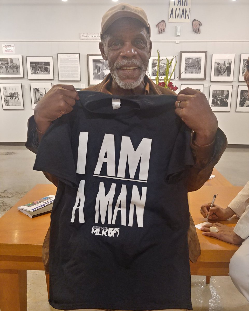 68IAMTHEMOVIE's tweet photo. Do you believe the DREAM is still ALIVE?"

@mrdannyglover does.

Keep an eye out for the film 68 I AM A MAN (2019) &amp; goin us at @withersmuseum on April 4 to commemortate the life of Dr. Martin Luther King Jr.

#68iam #iam #iamaman #mlk50 #believethedream #iam2018 #Memphis https://t.co/ze5ZFva3v8
