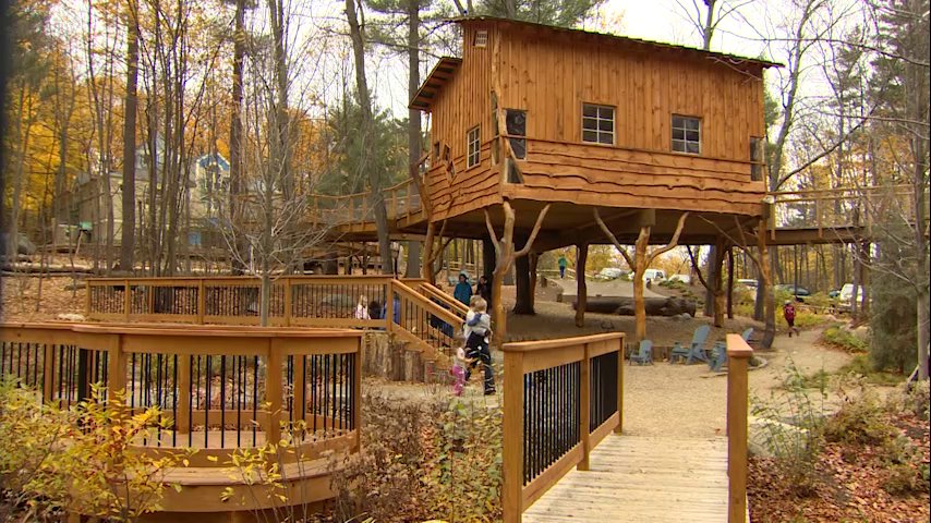 Chronicle5's tweet photo. A brand new facility and a giant treehouse @DiscoveryActon Two reasons why it's on our list of #springflings @anthonyeverett @shaynaseymour 7:30 #wcvb https://t.co/byrsffaaIE