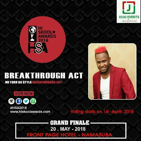snk800's tweet photo. #HSA2018 #BreakThroughAct #NuYorkDaStyla @hiskoolawards  @nuyorknews  @NuYorkdastyla 
@nbstv @_CMVAs  @UEAUganda  @TUMAwards https://t.co/EhpykDGWkW