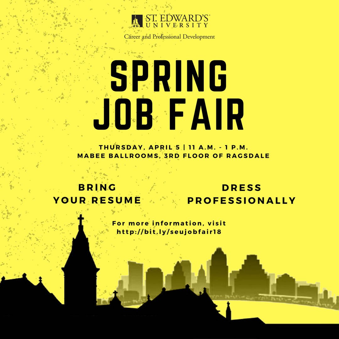 SEUxMSB's tweet photo. The Spring Job Fair is two days away! #SEUBusiness - check out the list of employers hiring for business-focused opportunities: https://t.co/LD63Idm9j5 @SEUCareer https://t.co/UaRfkz6RXR