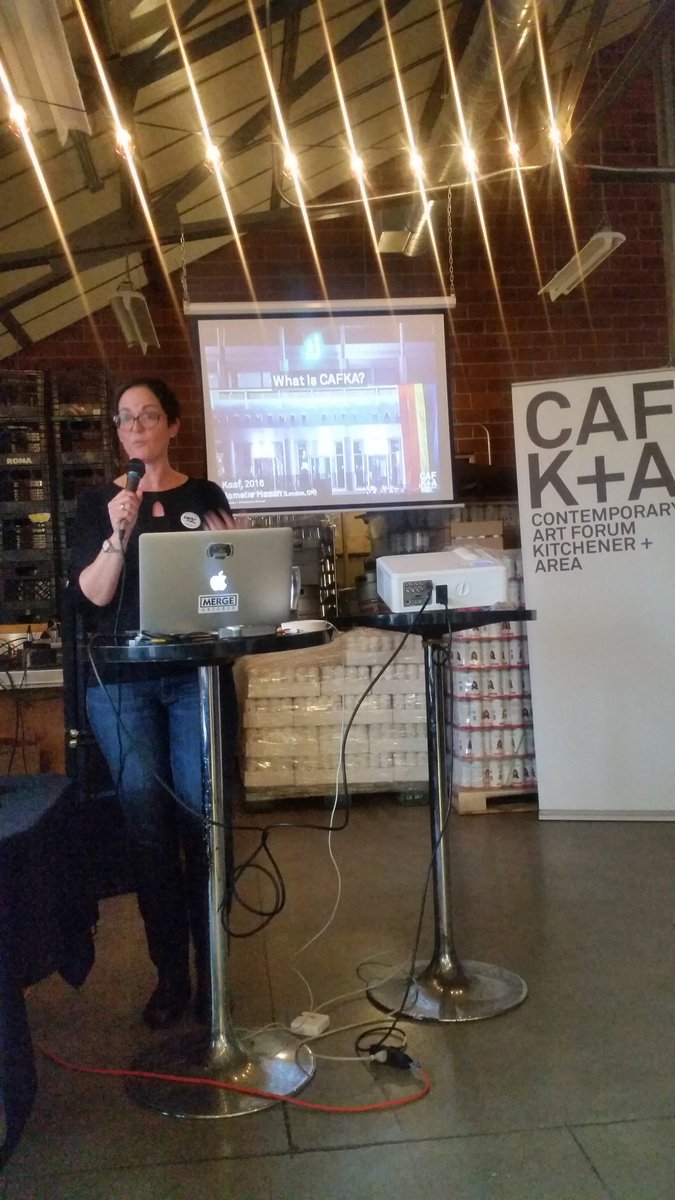 cafkabiennial's tweet photo. Opening remarks from #CAFKA Vice Chair @agentjenlove
@Descendantsbeer
#medialaunch #CAFKA18 #RecognizeEveryone https://t.co/rZQKUq2Msy