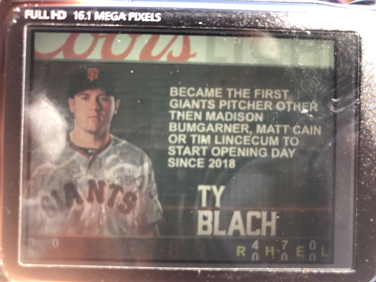 When it’s #SFGOpeningDay, but your <a href="/SFGiants/">SFGiants</a> Scoreboard Interns are still in Spring Training Mode....
