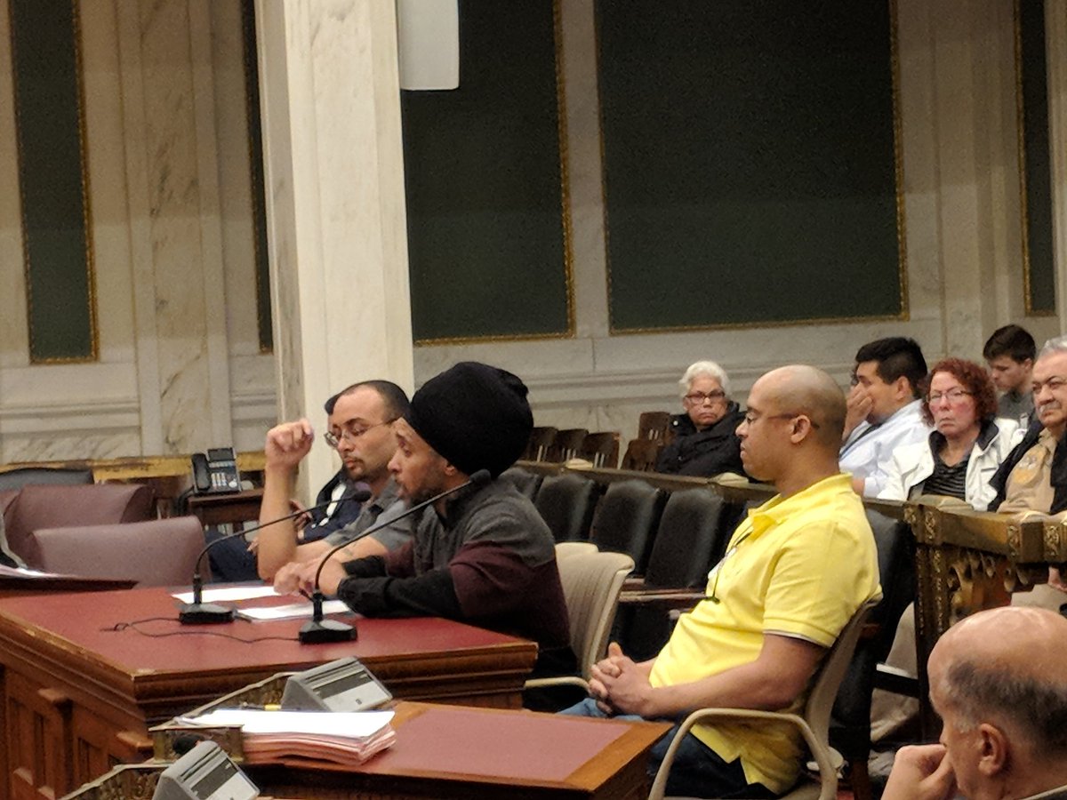 Ghani and Salim from the Coalition for a Just District Attorney pushing for @philadao resources to execute urgent conviction review #enddeathbyincarceration #decarcerareDA