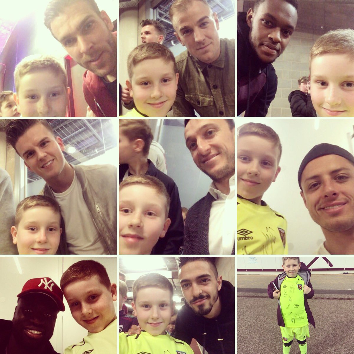 kate_farr's tweet image. @WestHamUtd thanks for an awesome afternoon! #harrisonsselfies #littlehammer