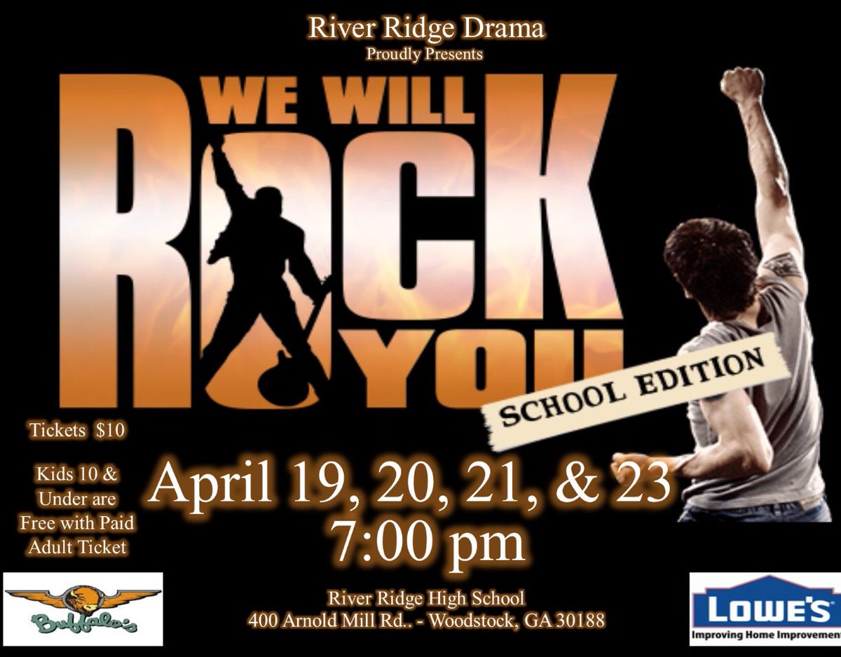 RRHSSpiritClub's tweet photo. Support the RRHS Drama Department! Mark your calendars! https://t.co/U0KSUxEeel