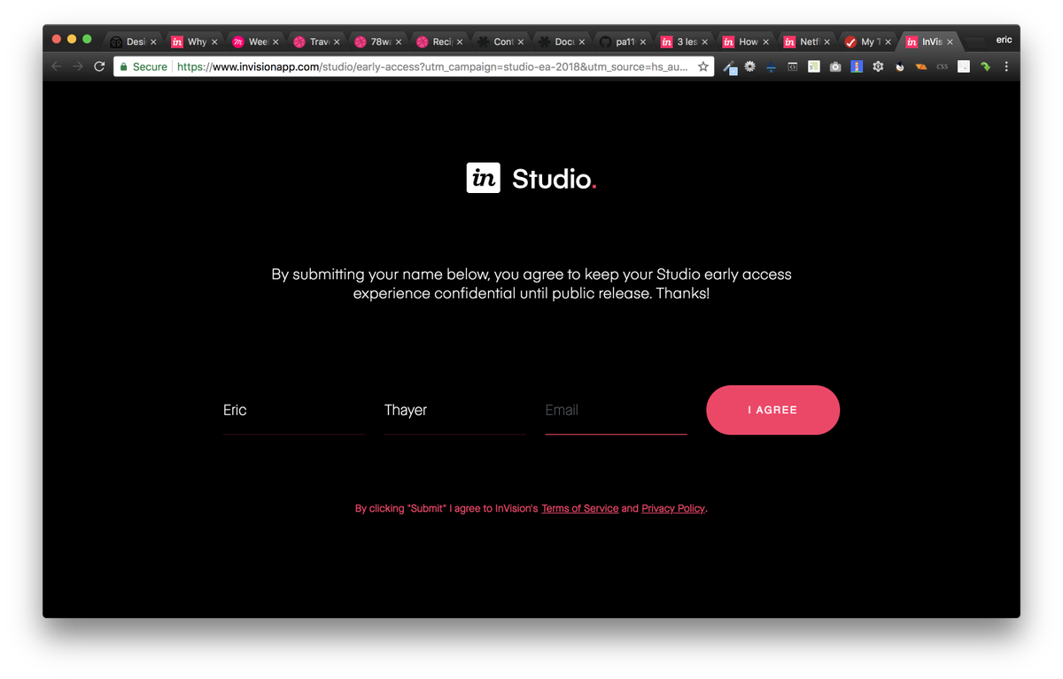 It's finally happening! I know what I'm doing this weekend. Thanks <a href="/InVisionApp/">Freehand by InVision</a> 😍