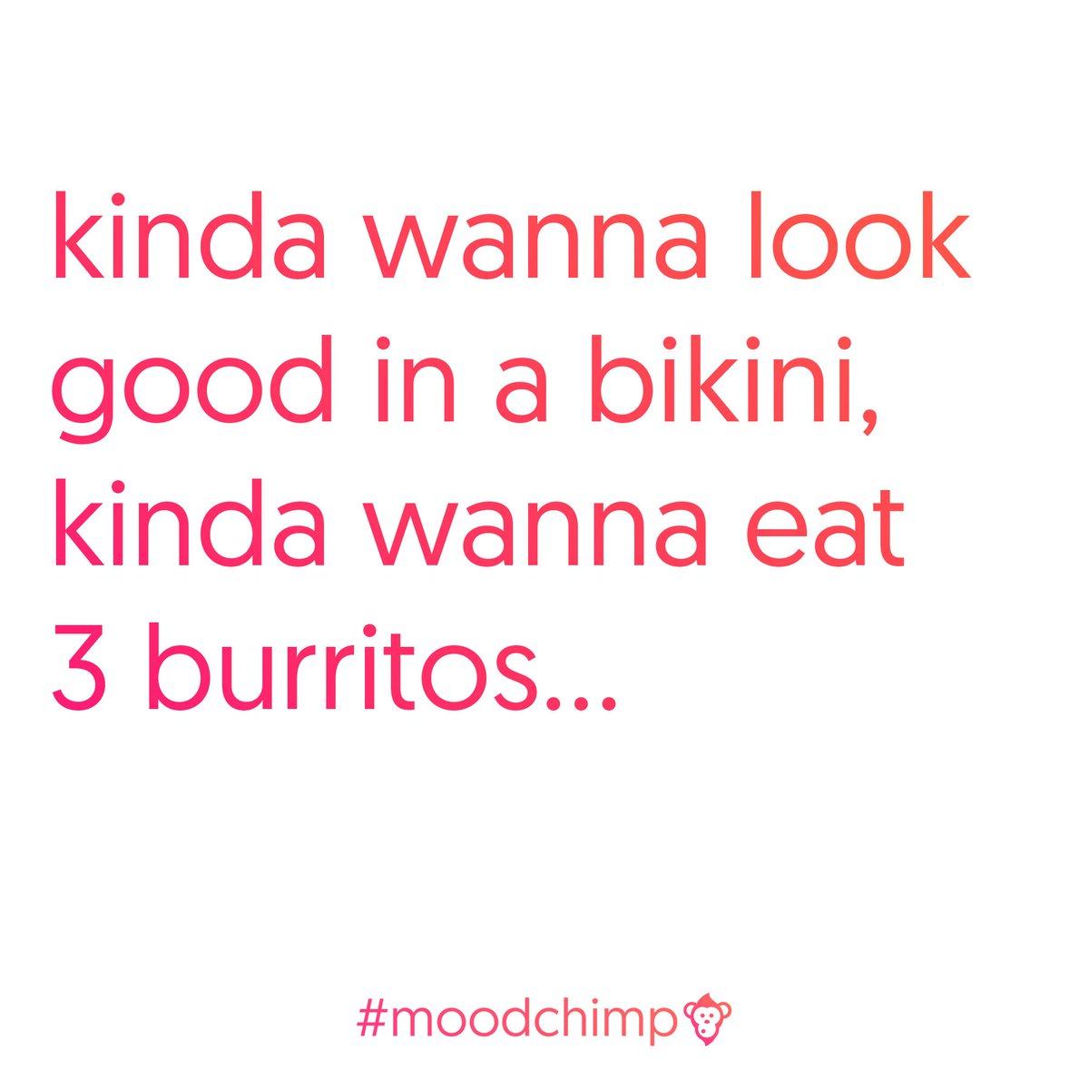 MoodChimp's tweet photo. Me trying to fight my inner demons...😂 #moodchimp https://t.co/8KsibfUx5K