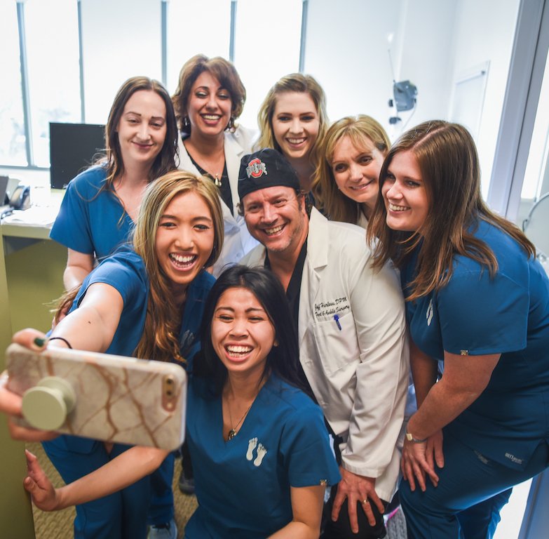 DrHurless's tweet image. And today The ADV #FootandAnkle Team is celebrating #DontGoToWorkUnlessItsFunDay! 🎉 Guess where we&apos;re going today? 😎 Yup, work. 🤓