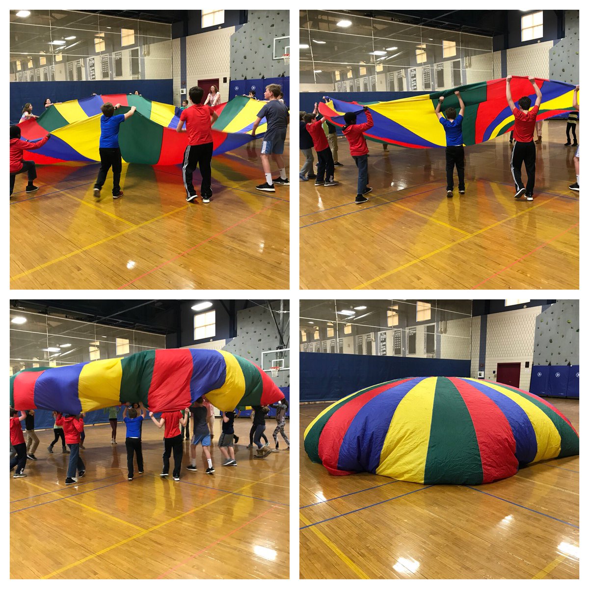 MilesRiverPE's tweet photo. Parachute fun! https://t.co/iGTGRlPIOx