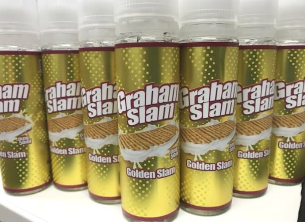 New 50ml’s looking all shinny and new. Pick some up today at eliquidbrands.co.uk #vapefam #mamasan #eliquidbrandsuk #ejuice #VapeShopLondon #vapeshopuk #grahamcracker