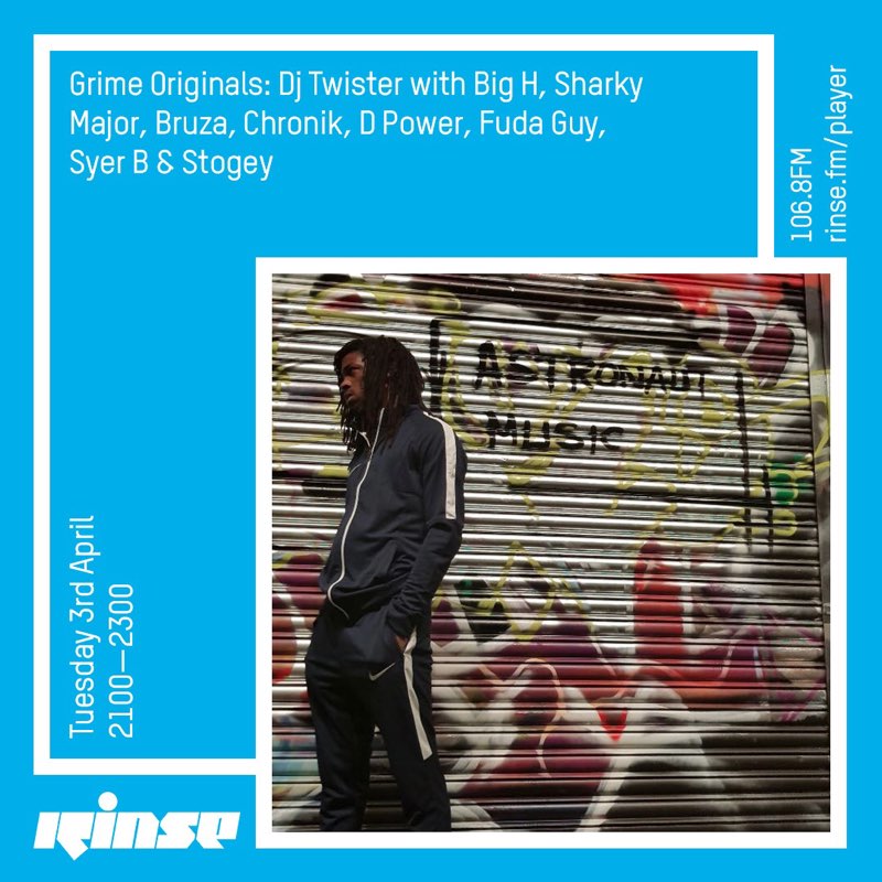 Rinse FM Soon..

106.8 FM