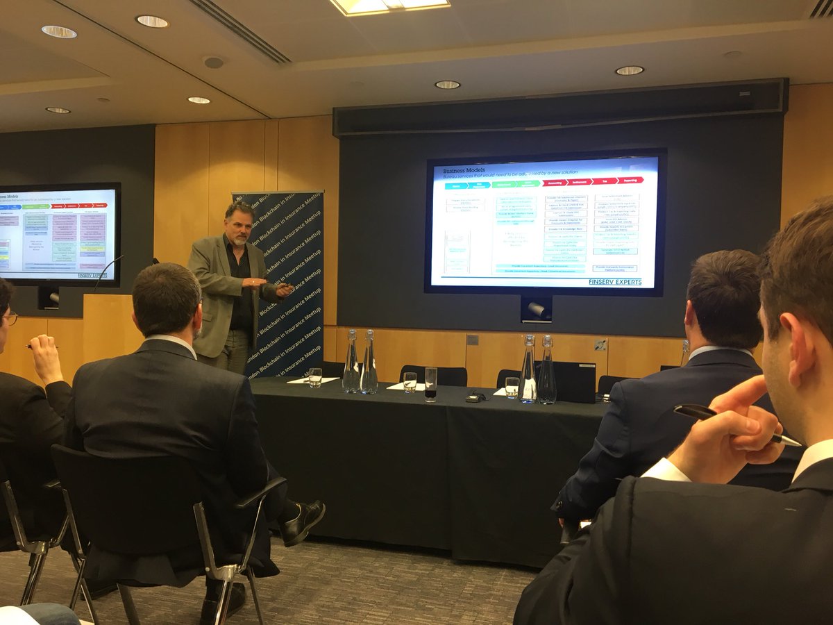 MartinJee's tweet photo. Areiel Wolanow introduces a plan for totally decentralised post-policy placement London insurance market @gpn01 @finserv @jeanlucrowther #LBiI https://t.co/2x0HCizp1j