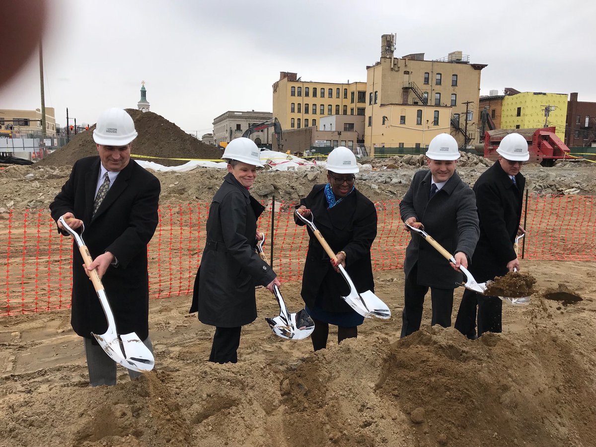 Groundbreaking today in Downtown Framingham- Alta Union House -development of 196 market rate apartments is first installment in City’s TOD driven vision <a href="/ChooseFram/">Choose Framingham</a> <a href="/MWCoC/">MetroWest Chamber</a> - great start/ more to come