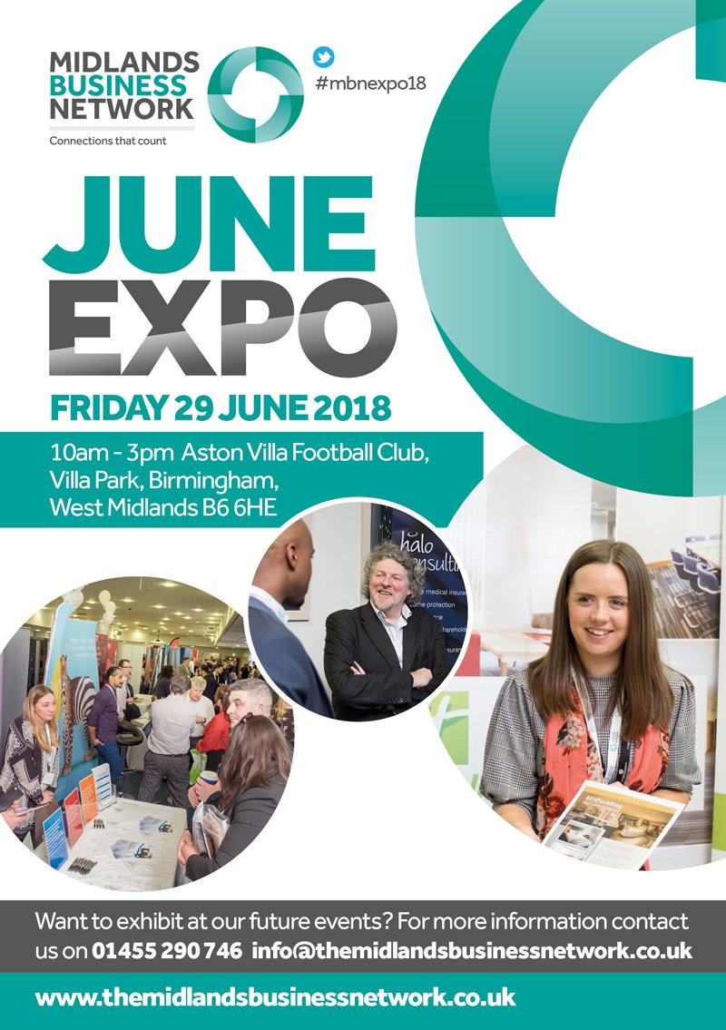 TheMBNetwork's tweet image. Join us this June for one of the biggest B2B expo's in the Midlands.

100 exhibitors and 1,000 visitors! If you're interested in exhibiting or attending then visit our website to find out more goo.gl/vxCYZ6 #SolihullHour