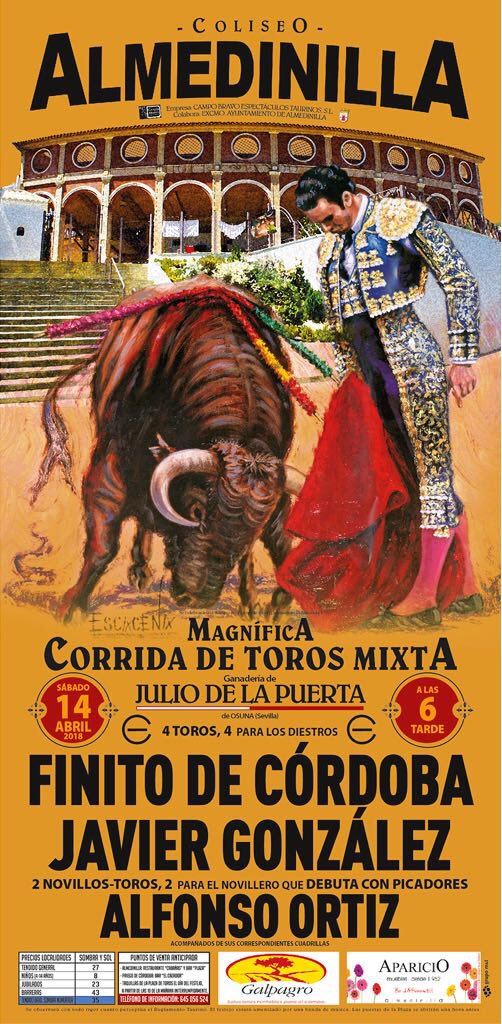 campobravosl's tweet photo. ⚠️ÚLTIMA HORA

Nueva fecha para @campobravosl , se trata de #Almedinilla el próximo 14 de Abril a las 18:00h 

▪️@PrensaJSFino 
▪️@javiergon56 
▪️Alfonso Ortíz

🐂Ganado de @GJPuerta https://t.co/hBcqC4jkag