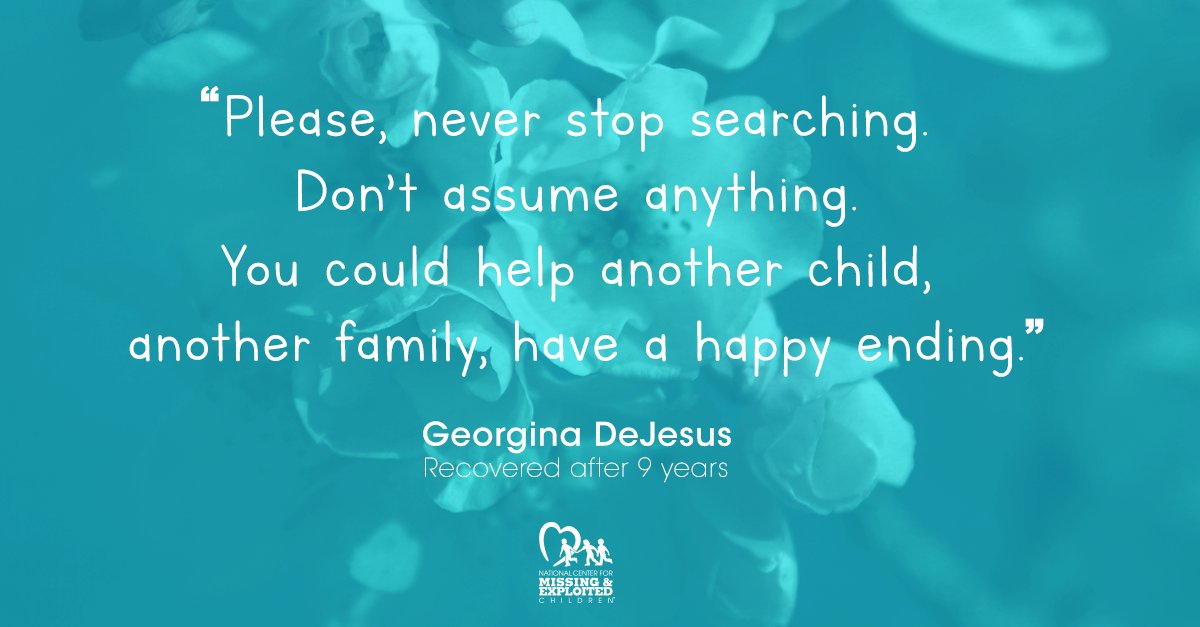 National Center for Missing & Exploited Children tweet media