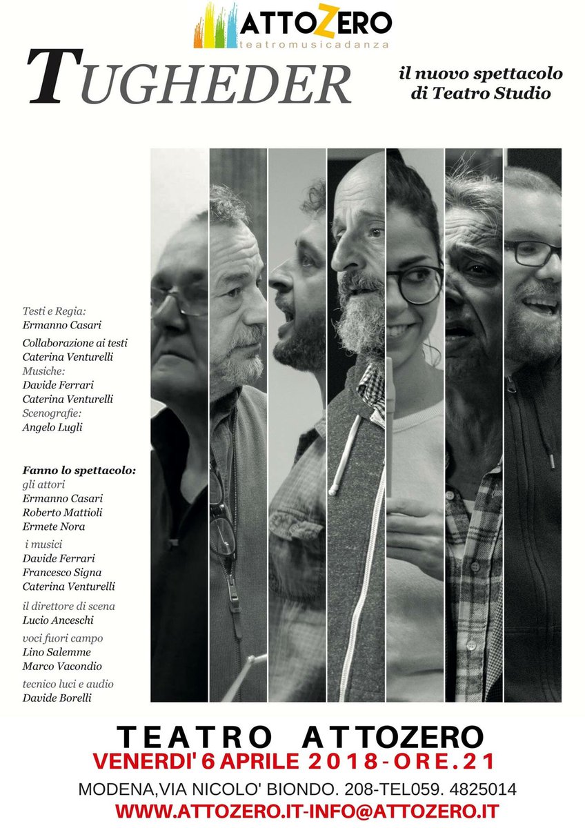 atto_zero's tweet image. Venerdì sabato e domenica di #attozero #Modena #music #theatre