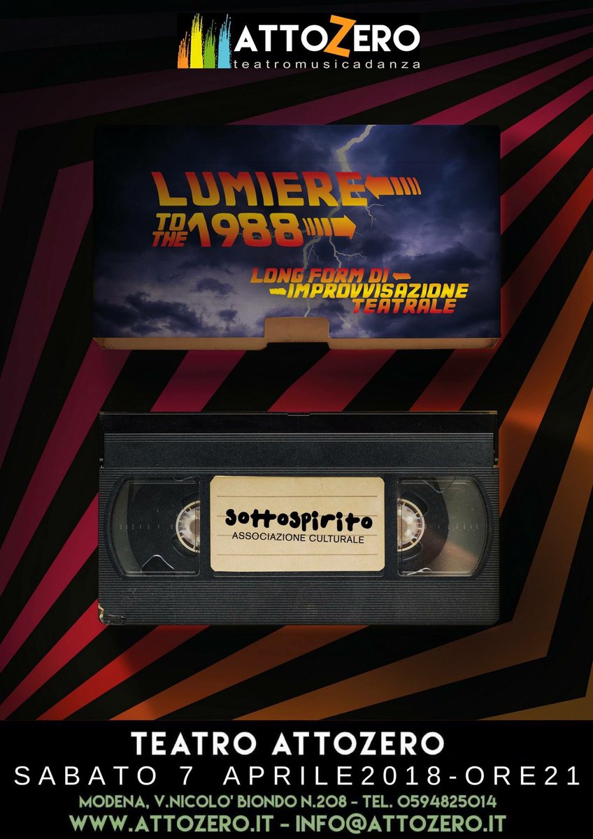 atto_zero's tweet image. Venerdì sabato e domenica di #attozero #Modena #music #theatre