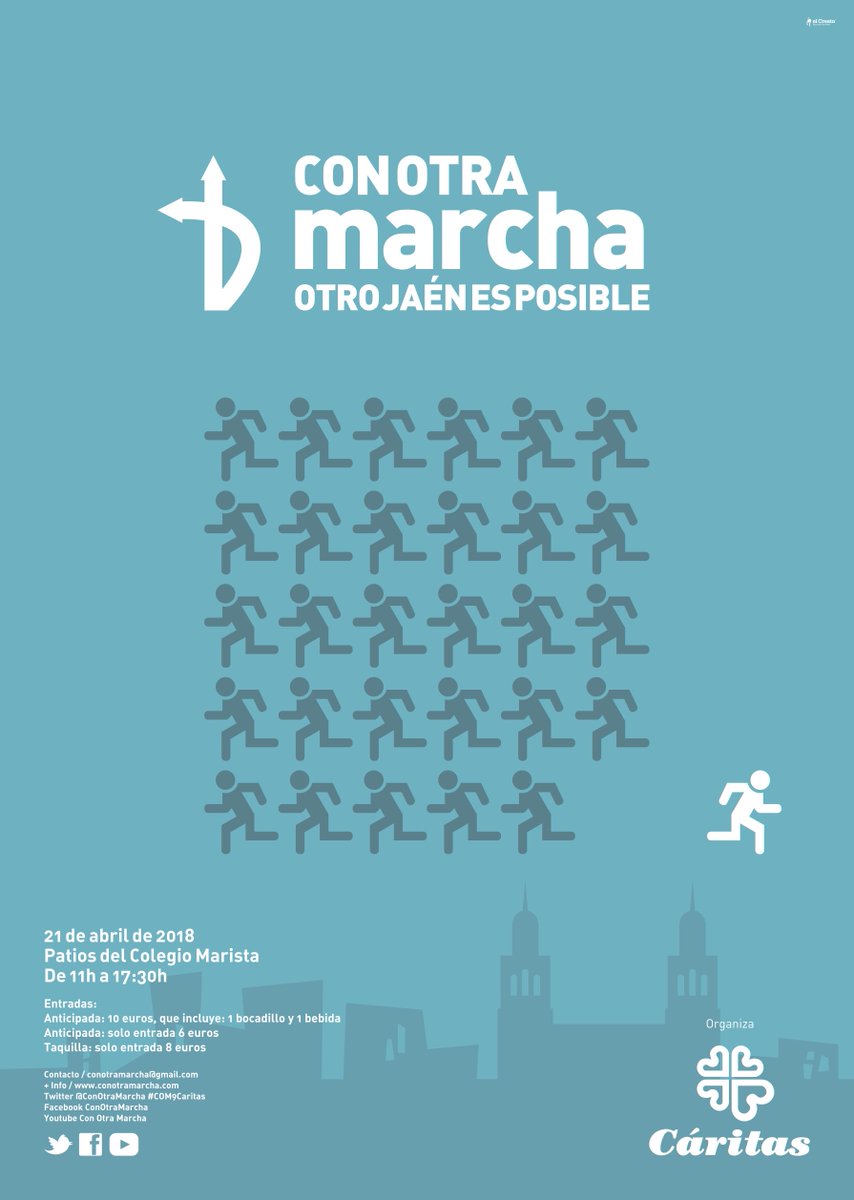 amoetodi's tweet photo. Ya llega de nuevo. https://t.co/mAV6dsIx5L. De lo mejor que se hace en Jaén a nivel #solidario. 21 de abril de 2018 https://t.co/1piYh4FPCn