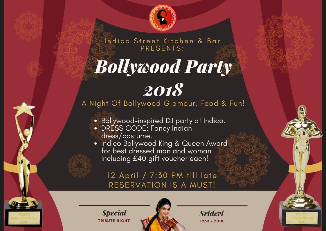 Indico_street's tweet image. We have a Bollywood Night announcement, #solihullhour 
We are already fully booked! 🤩
Thank you all for the interest &amp;amp; for the ones who have booked: don't forget to put on put on your best Indian clothes and enter the awards! 🏆