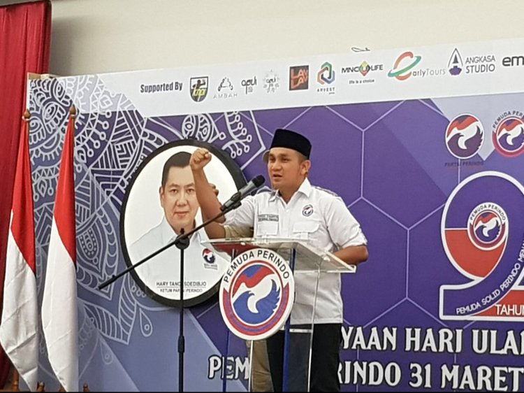 Orasi 2 tahun <a href="/pemudaperindo/">DPP Pemuda Perindo</a>, semoga terus menjadi wadah terbaik buat kader muda <a href="/PartaiPerindo/">Partai Perindo</a>