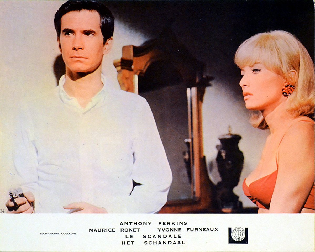 きぬきぬ Pa Twitter 4 4はアンソニー パーキンスの生誕日 Anthony Perkins 1932 4 4 1992 9 12 美青年でロマンチックな作品の画像ばかり紹介してると思うから スリラー映画から4本を ヒッチコック サイコ シャブロル 殺意 ノエル ブラック かわいい