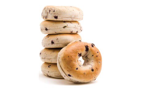 NEW blueberry bagels available for a limited time! $1.50 plain, $2.00 with cream cheese or topping of your choice.