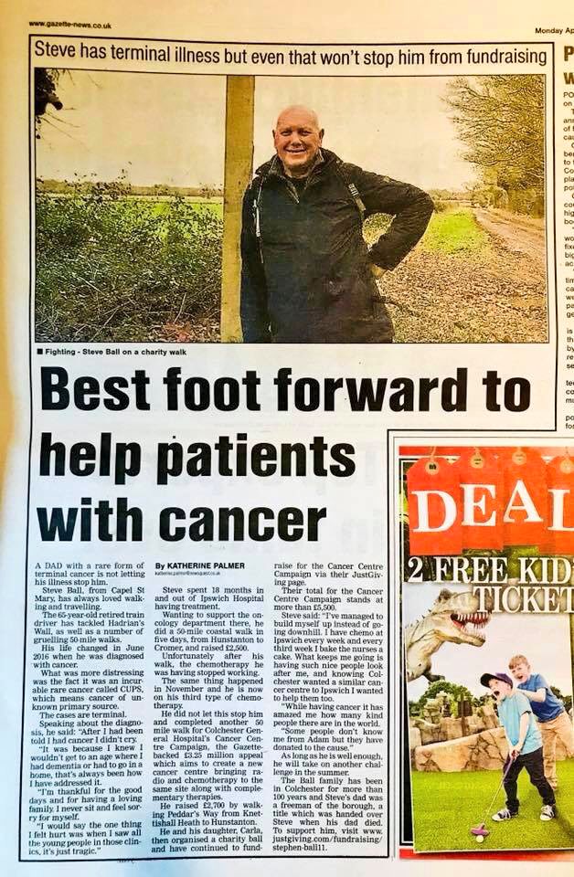 carlaball's tweet photo. Amazing article on Dad in Monday’s @TheGazette. So proud of him, he’s my absolute hero 💕xxx https://t.co/JaG6eANabW