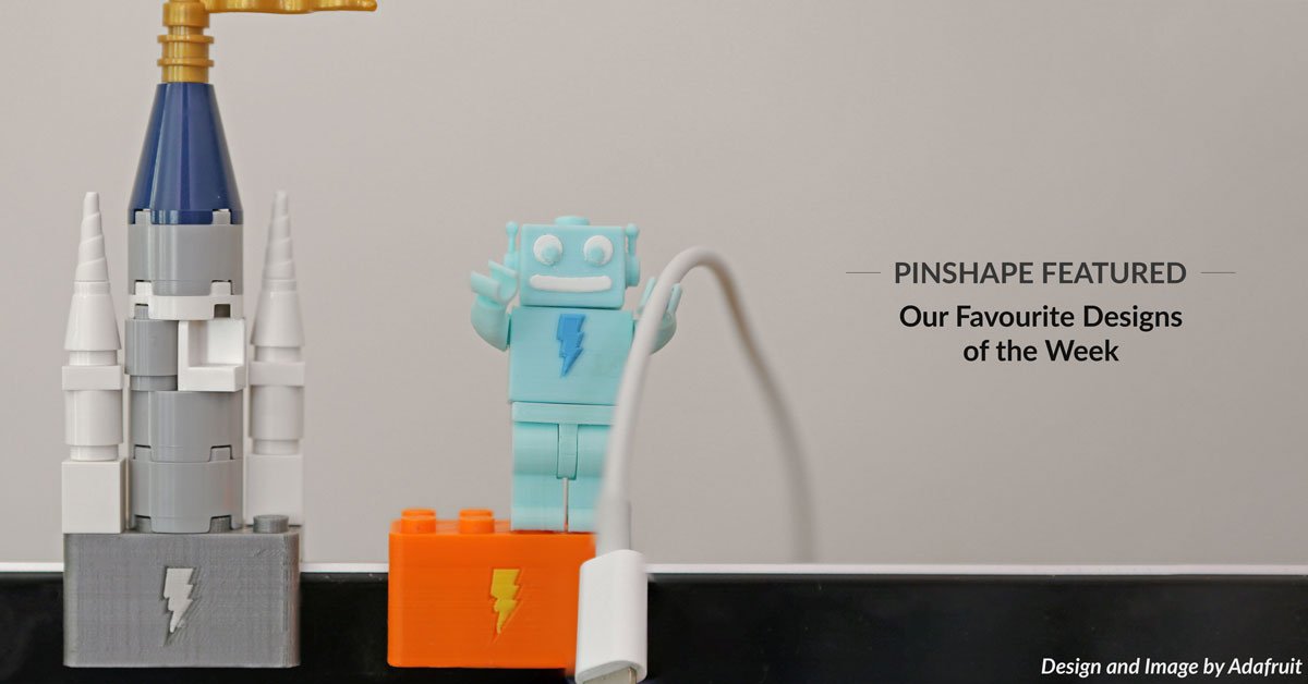 pinshape's tweet photo. In this week’s featured designs, you’ll find a number of functional assemblies and electronics projects https://t.co/CEaGxuCg2M https://t.co/KIJV6vB5dK