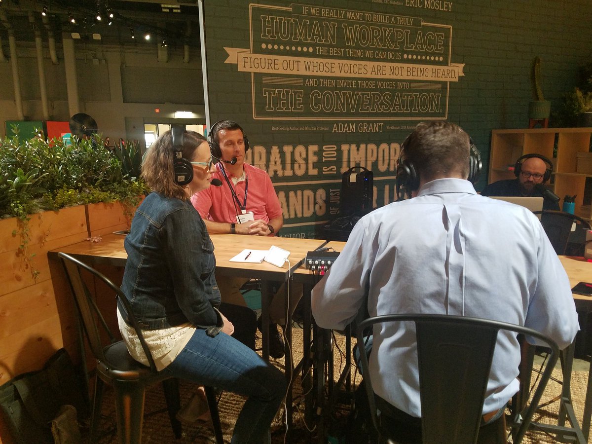 Angie Lauritsen on Twitter "Going LIVE now on workhuman radio