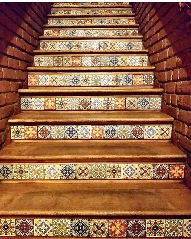 TileTuesday's tweet photo. Thanks for the tag, @srain_a! This is the perfect way to #stepitup on a #tiletuesday 💕👏💕 #tiledsteps #staircase #stairs #tilework #interiorinspo #ihavethisthingwithstairs #tile #tileaddiction #designhounds #lookingup https://t.co/xAOFpo1qYF https://t.co/cQ23H1qW0P
