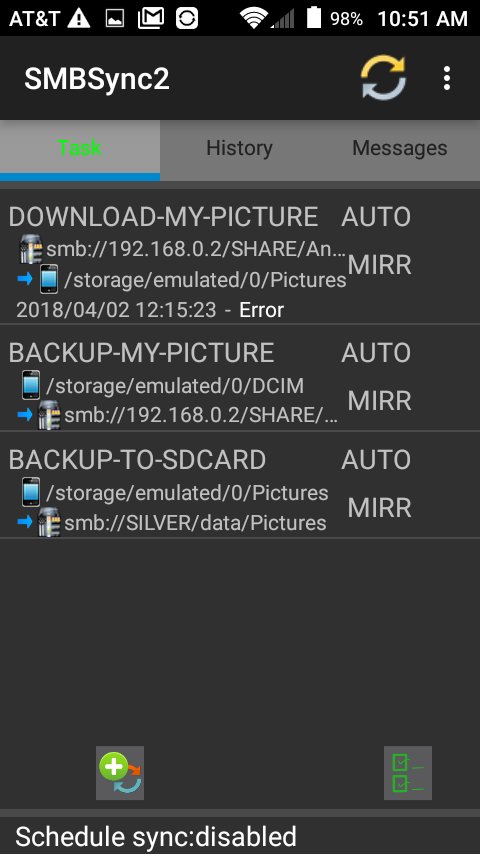 brooksbright22's tweet photo. Auto syncing my pics &amp; vids on @Silvercorinc my SilverNAS using #SMBsync on #Android #NASstorage #SSD #Androidapps #homeNAS #cloudstorage #BACKUP #SMBs https://t.co/MlOWDJC0X0
