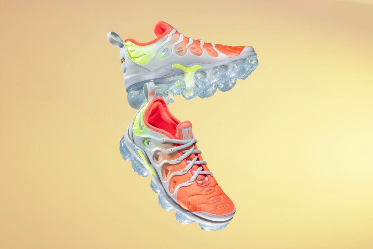 nike air vapormax plus reverse sunset