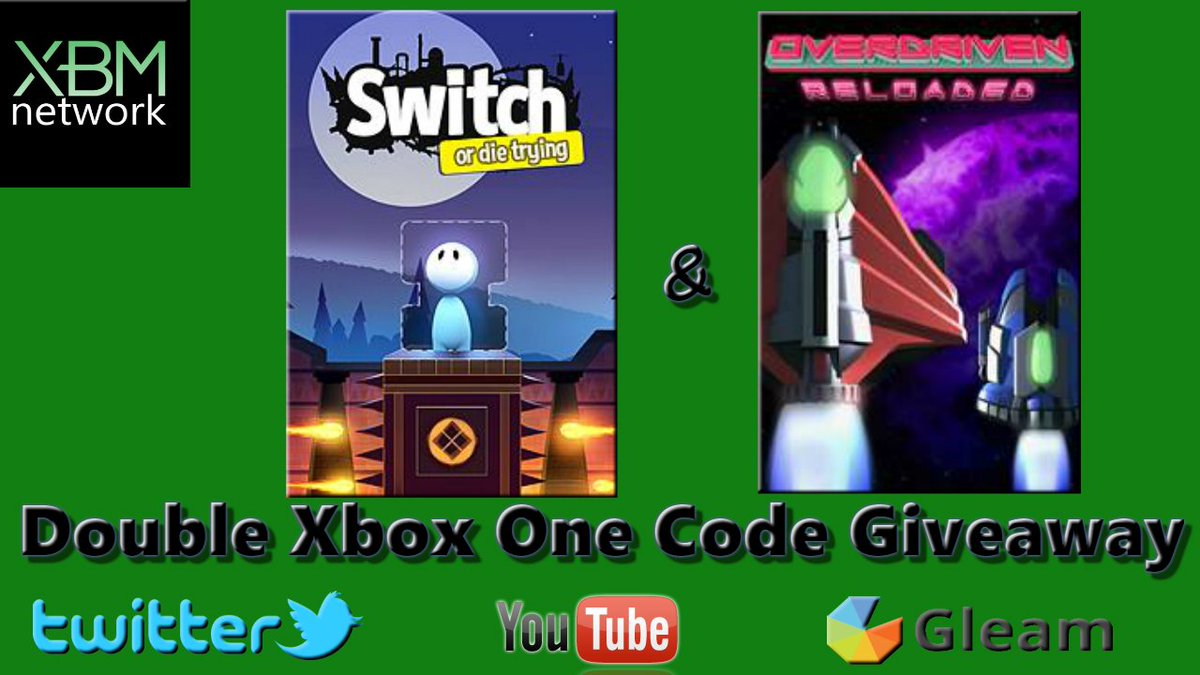 XBM_Network's tweet image. FOLLOW &amp;amp; RT for your chance to win our Double Game #Giveaway!
Make sure to REGISTER your entries here: gleam.io/POBlq/switch-o… and take your pick at increasing your chances! Good Luck!