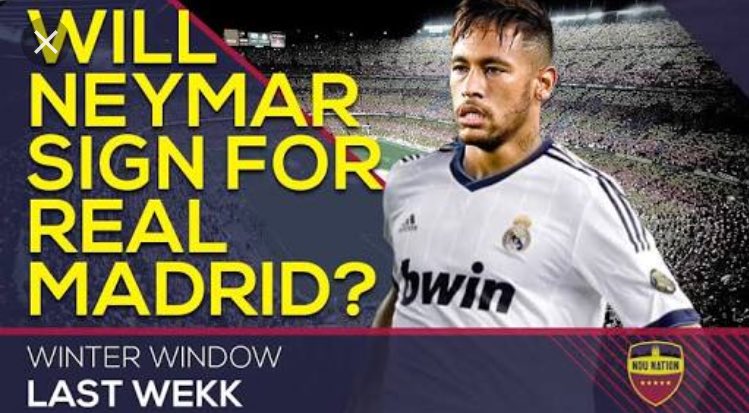 elpatrontips's tweet image. Will Neymar Sign for real madrid? #neymar #realmadrid #barcelona #pag #bettingtips #transfer #goal #football #messi #ronaldo