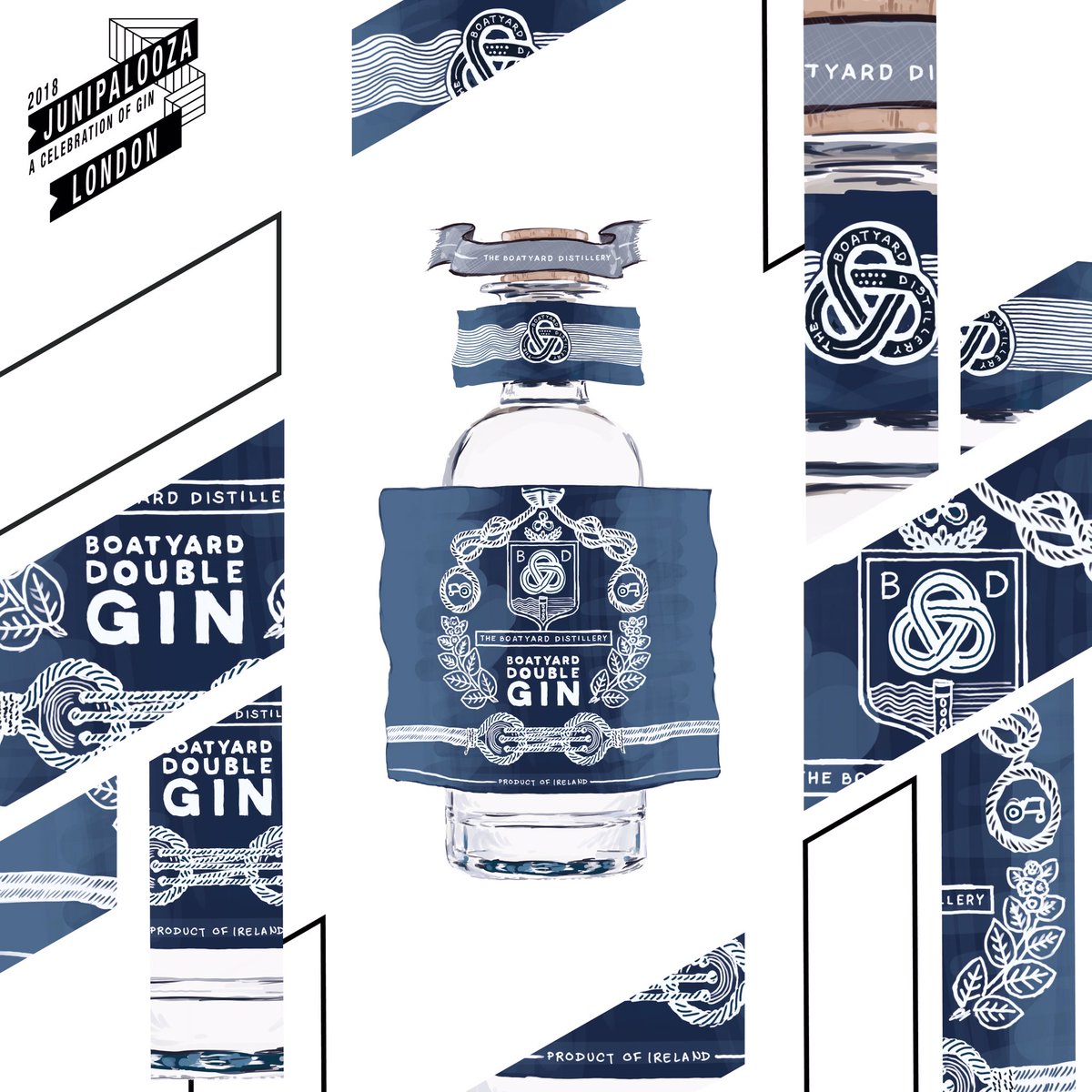 2018 will be our debut at <a href="/Junipalooza/">Junipalooza</a> gin festival in London. 9th and 10th of June. See ya there. #irishgin #boatyarddistillery #boatyardgin