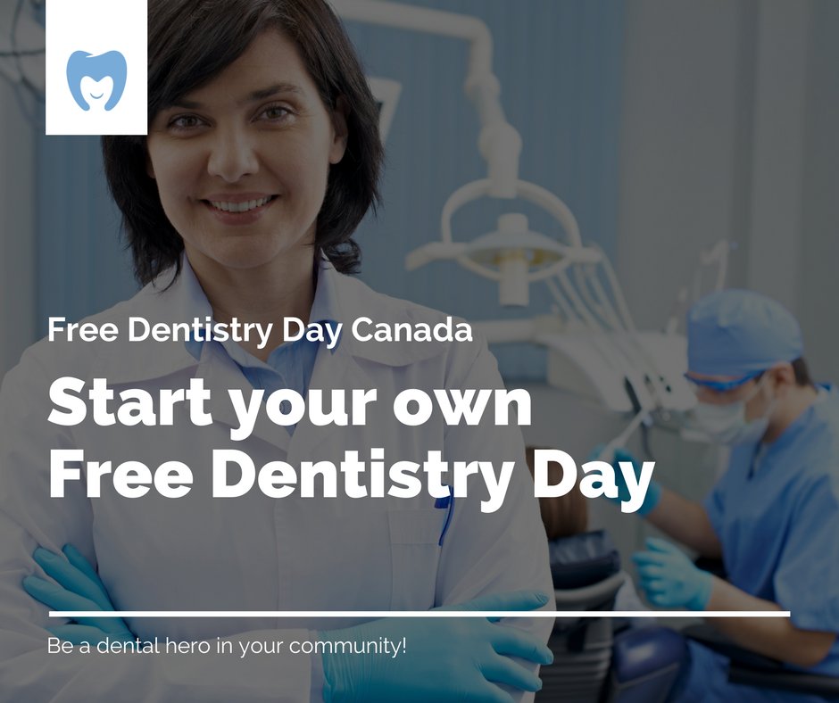 Are you a Canadian dentist who wants to give back to your community? Learn how to start your very own Free Dentistry Day!

freedentistryday.ca/for-dentists/