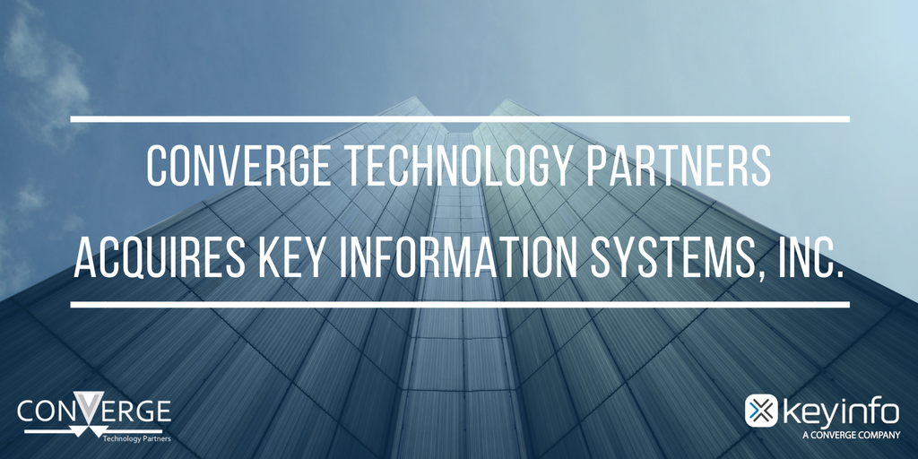 ConvergeTSC's tweet photo. @ConvergeTP &amp; @_KeyInfo_ announce that Converge Technology has completed the acquisition of @_KeyInfo_. Follow this link to read the press release: https://t.co/jGGMUYeVUR https://t.co/72htma6Ztv