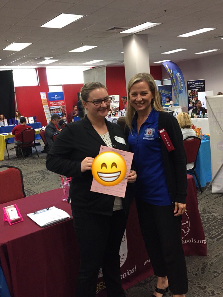 amy_tomas_lopez's tweet photo. Thank you @FAUCareerCenter for hosting today’s Job Fair! We are excited to have so many Owls commit today to teach in Palm Beach! @TeachPalmBeach @pbcsd @SDPBCProfDev https://t.co/qP1BJ9ICI3