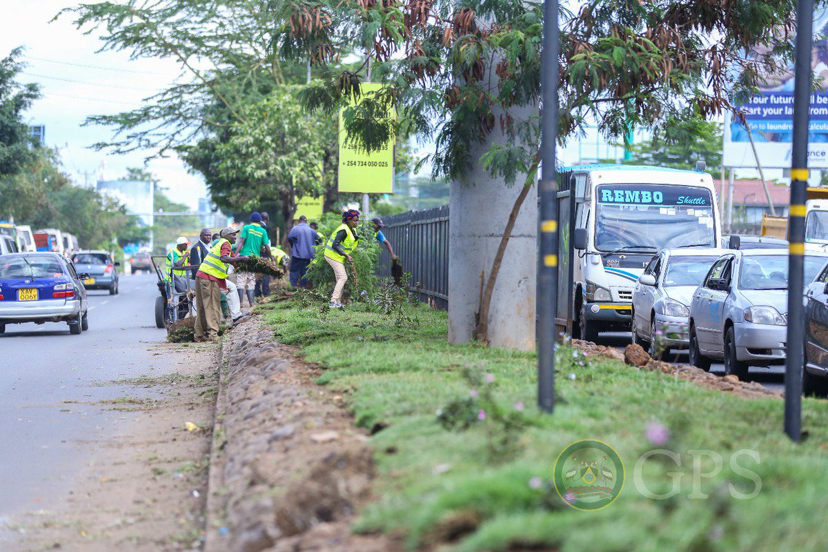 Image result for Nairobi beautification by sonko