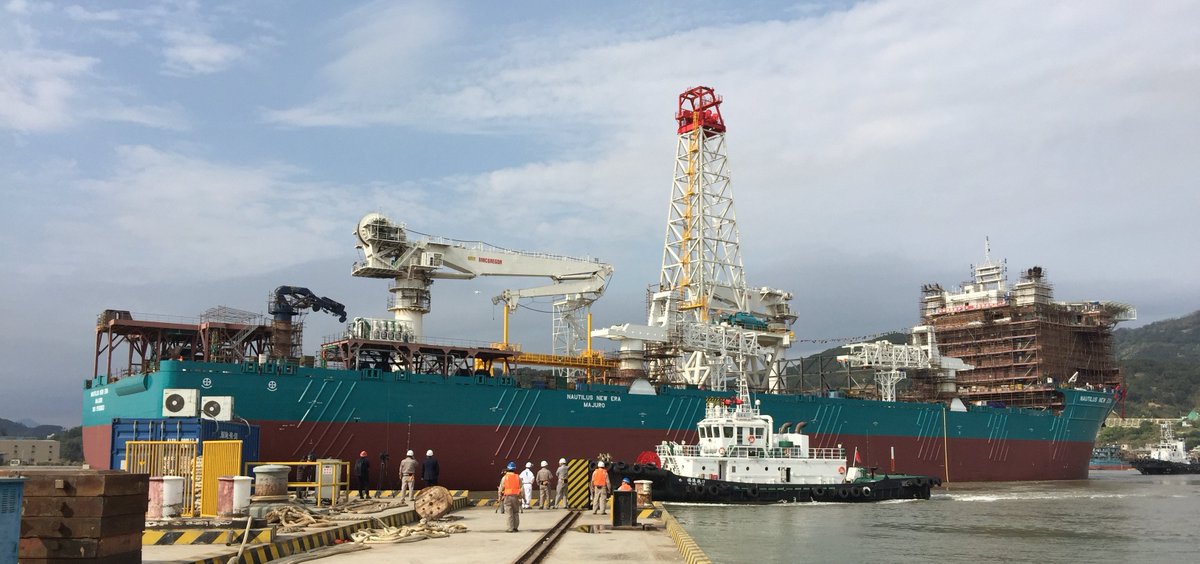 Nautilus Minerals Seafloor Production Vessel Launched <a href="/NautilusMineral/">Nautilus Minerals</a> rovplanet.com/news/news?id=1…