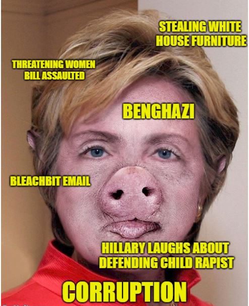 SandraXFreedom's tweet photo. New York Magazine seems to think it amusing to publish Trump pig cover
I dont remember them ever mentioning Hillary corruption, so I fixed it for them
And even with an entire cover not enough space to list all. SAD!
#TuesdayThoughts
#MAGA
#resist the #resistance https://t.co/QIcvWHUEkl