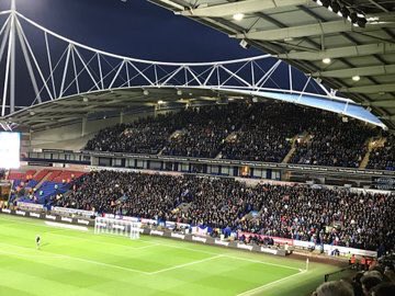 Awaydays23's tweet photo. Birmingham City at Bolton Wanderers tonight #BCFC #KRO https://t.co/xOiTYMPehn