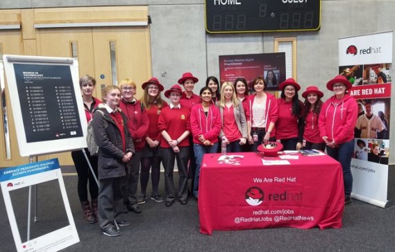 RedHatJobs's tweet photo. "As an intern I expected the usual learning outcomes, but what I didn’t expect was for the team to heavily invest in young people with the most valuable thing they have to offer -- their time." - @judyobrienie https://t.co/kZOU5GCxV8 https://t.co/mRqMy9vOke